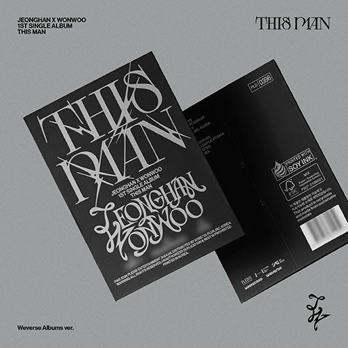 JEONGHAN x WONWOO (SEVENTEEN) - 1st Single Album (Weverse Album)