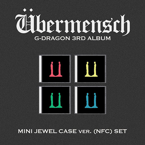 G-DRAGON (GD) - 3RD ALBUM Übermensch (Mini Jewel)