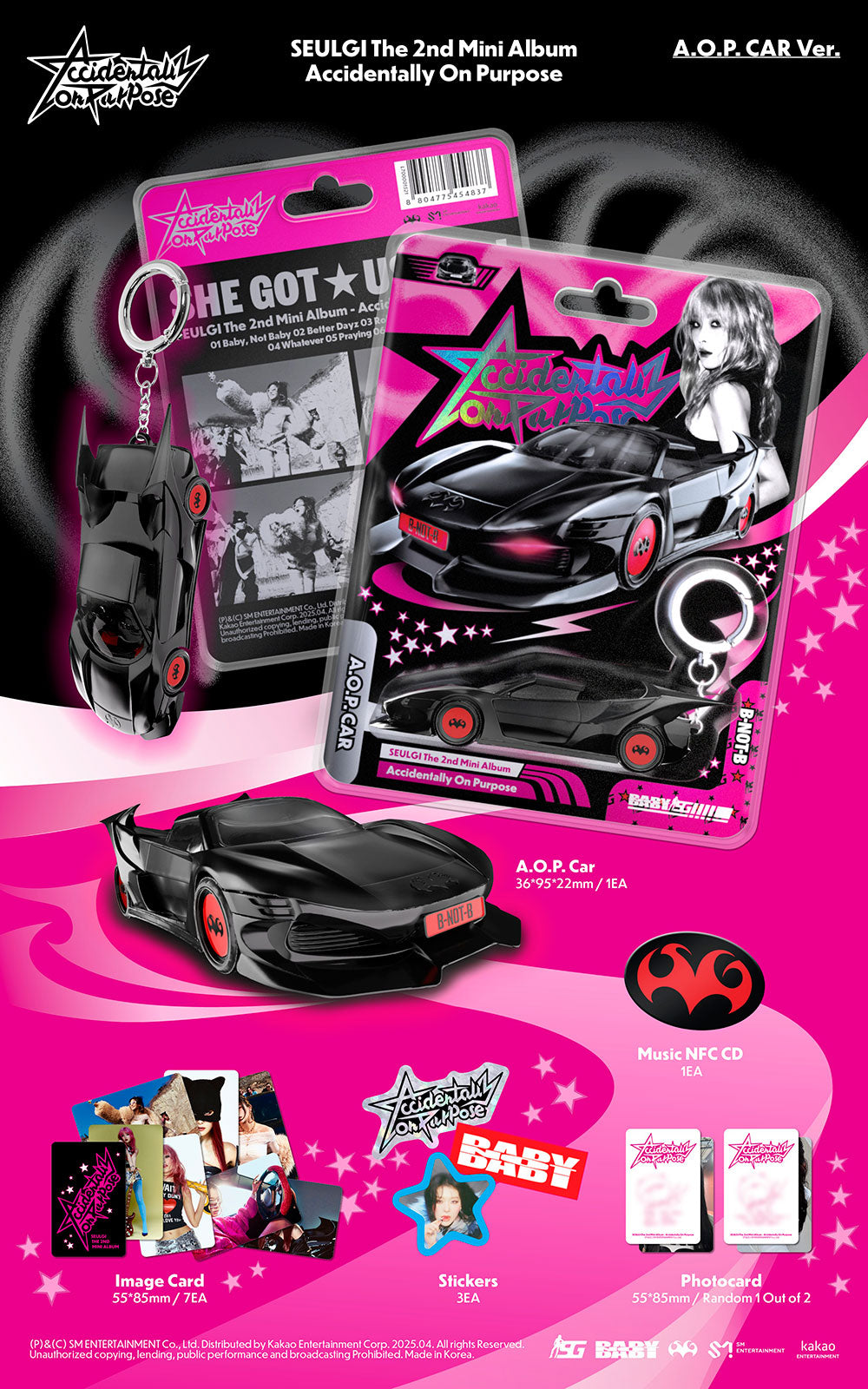 SEULGI - Accidentally On Purpose (Car Ver. Limited Edition)