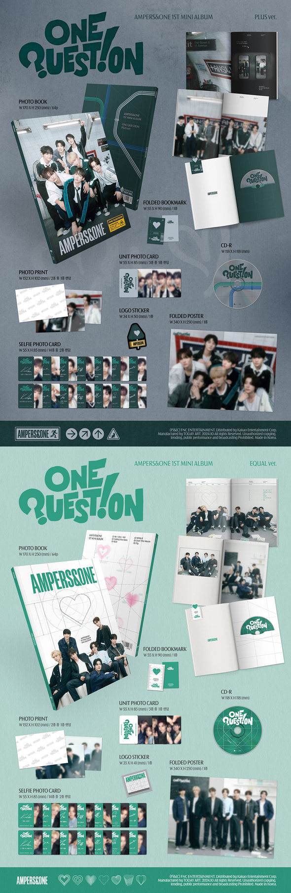 AMPERS&ONE - 1st Mini Album ‘One Question’