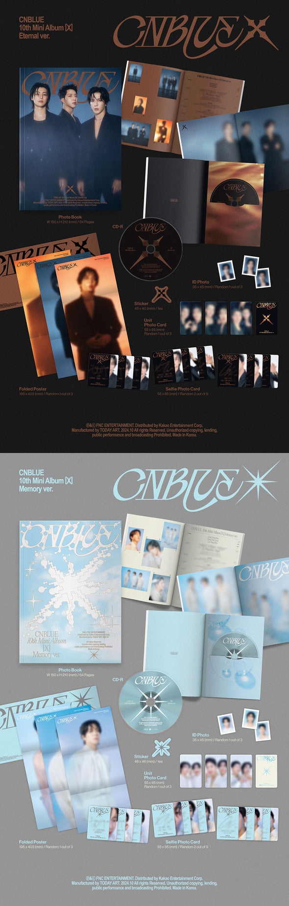 CNBLUE - 10th Mini Album [X]