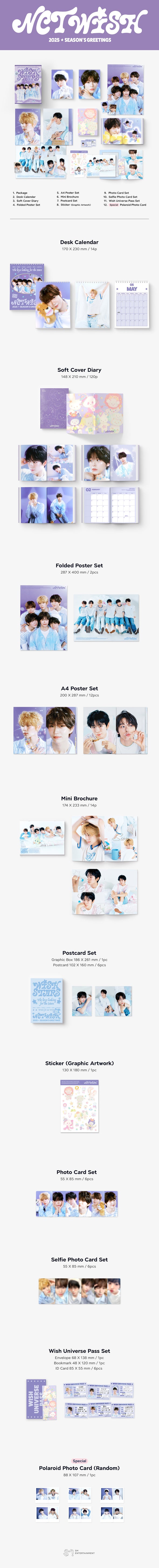 [PRE-ORDER]NCT WISH - 2025 Season’s Greetings