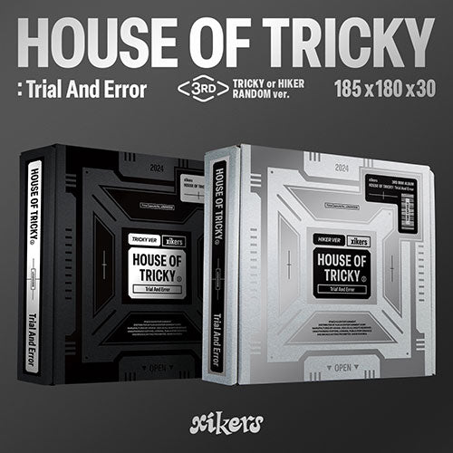 XIKERS - 3rd Mini Album HOUSE OF TRICKY : Trial And Error