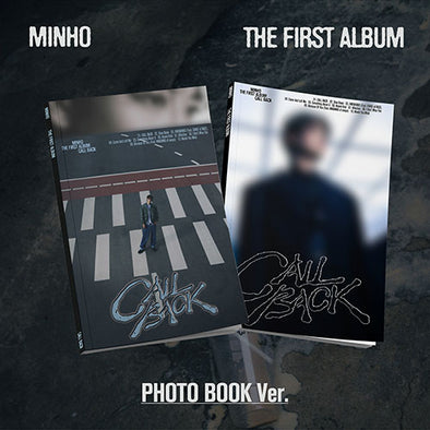 MINHO - 1st Single 'Call Back' (Photobook ver.)