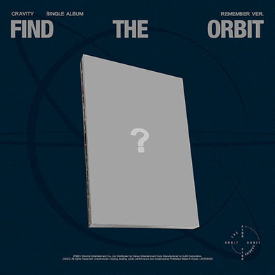 [PRE-ORDER] CRAVITY - Single Album FIND THE ORBIT (REMEMBER VER)