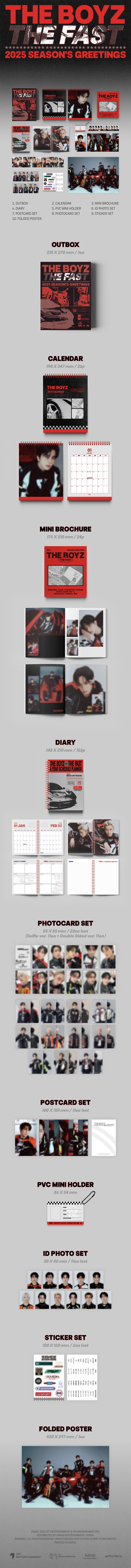 [SALE] THE BOYZ - THE FAST 2025 Season’s Greetings