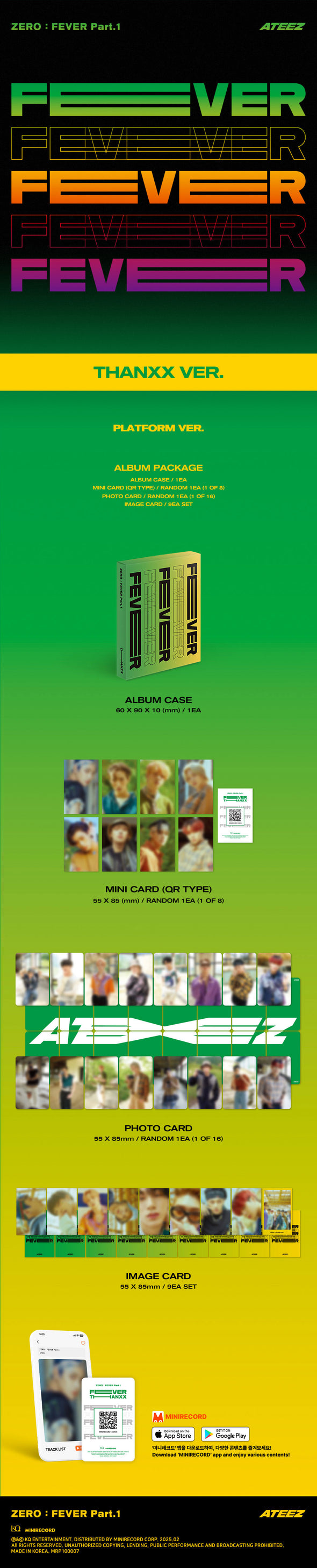 [PRE-ORDER] ATEEZ - ZERO: FEVER PART 1 (Platform Ver.)