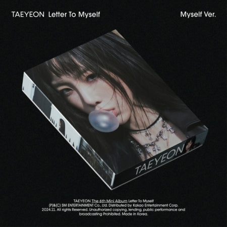 TAEYEON - 6th Mini Album 'Letter To Myself' (MYSELF Version)
