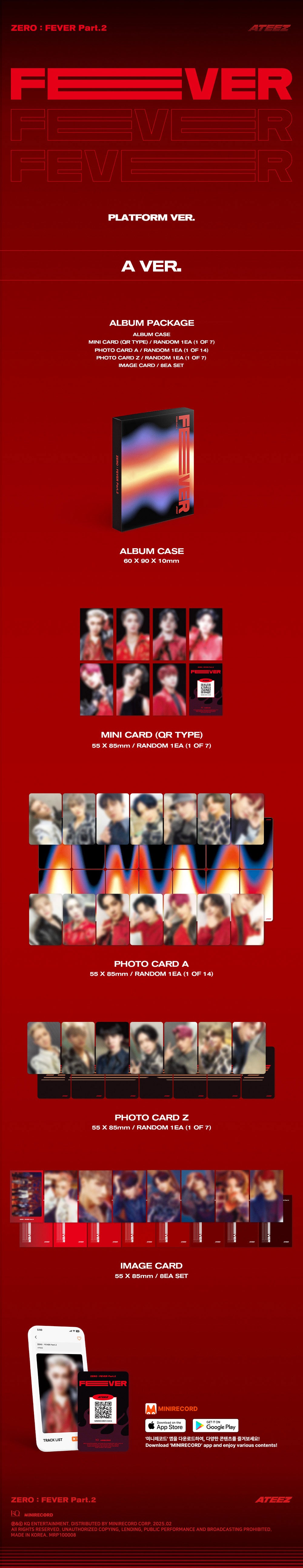ATEEZ - ZERO: FEVER PART 2 (Platform Ver.)