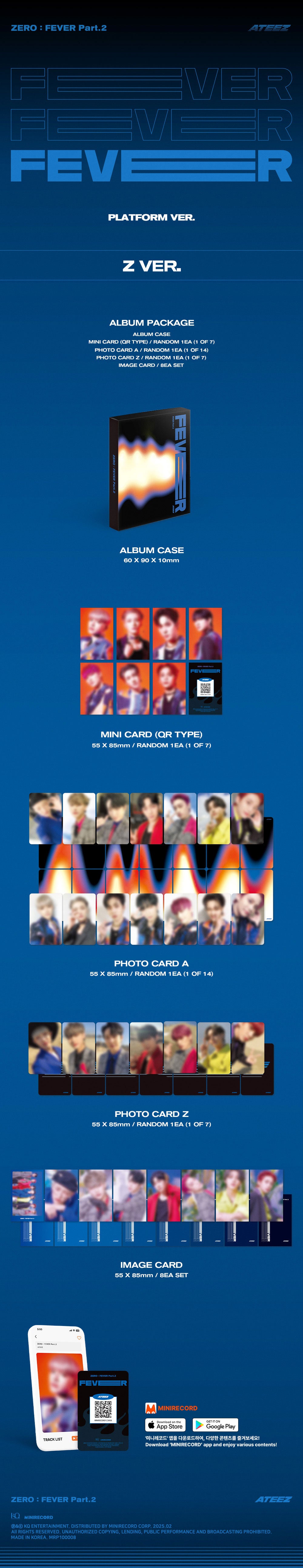 ATEEZ - ZERO: FEVER PART 2 (Platform Ver.)