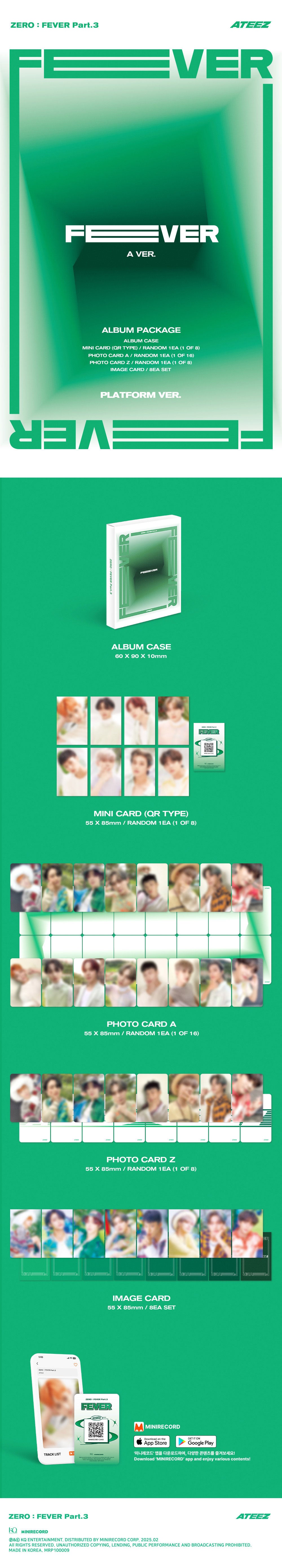 ATEEZ - ZERO: FEVER PART 3 (Platform Ver.)