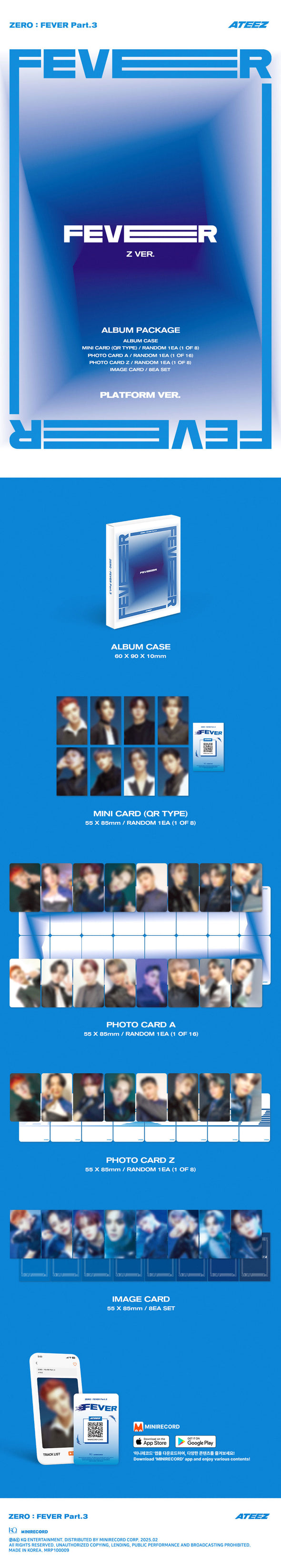 [PRE-ORDER] ATEEZ - ZERO: FEVER PART 3 (Platform Ver.)