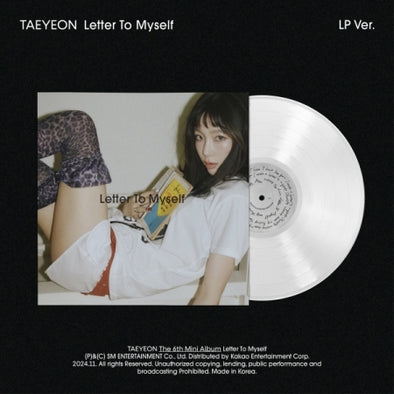 [PRE-ORDER] TAEYEON 6th Mini Album 'Letter To Myself' (LP Version)