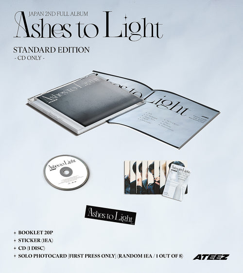 ATEEZ - 'Ashes to Light' Japanese Album (Regular Edition)