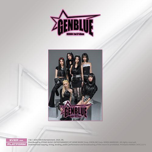 GENBLUE - MIRROR 2nd EP Album (POCA ver)