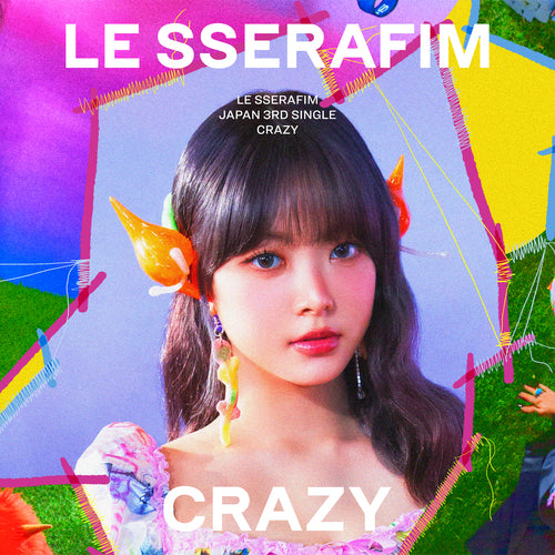 LE SSERAFIM - Japanese Album CRAZY (LIMITED EDITION SOLO MEMBER JACKET VERSION)