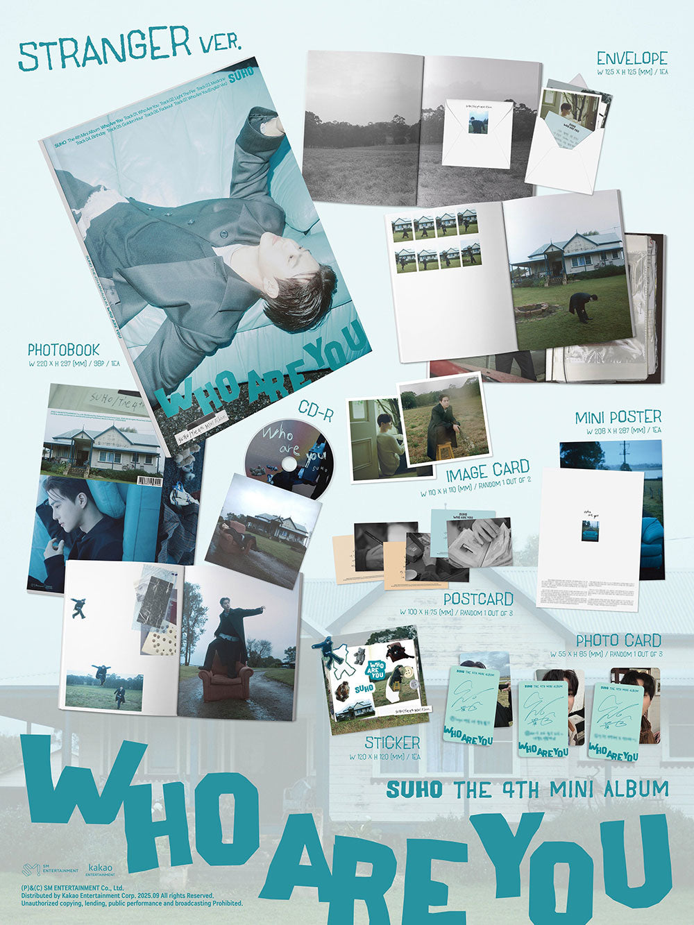 SUHO (EXO) - 4th Mini Album 'Who Are You' (Stranger Ver)