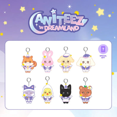 [PRE-ORDER] ATEEZ - ‘ANITEEZ IN DREAMLAND’ Plush Keyring (Guardian Angel)