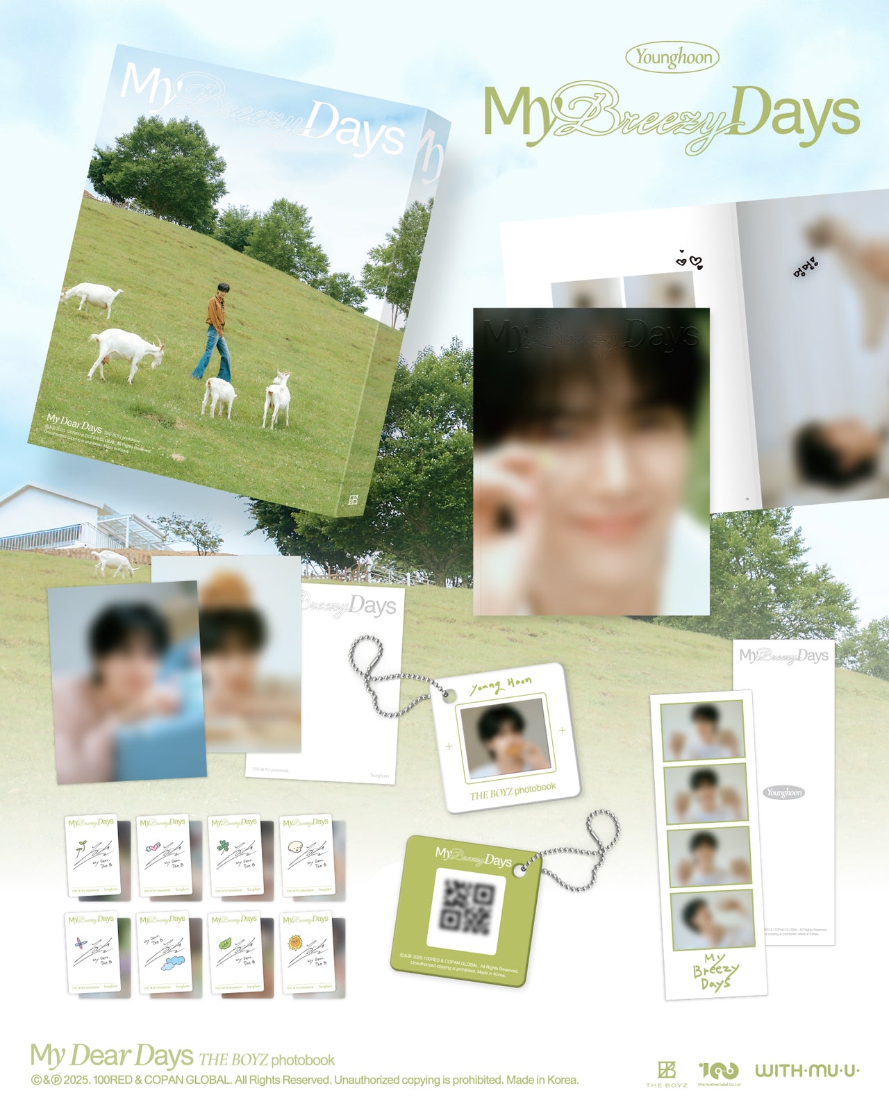 더보이즈 (THE BOYZ) - My Dear Days THE BOYZ photobook [YOUNGHOON - My Breezy Days]