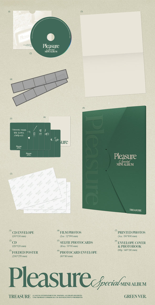 [PRE-ORDER] TREASURE - Special Mini Album ‘Pleasure’