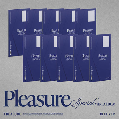 [PRE-ORDER] TREASURE - Special Mini Album ‘Pleasure’ (Blue Ver)