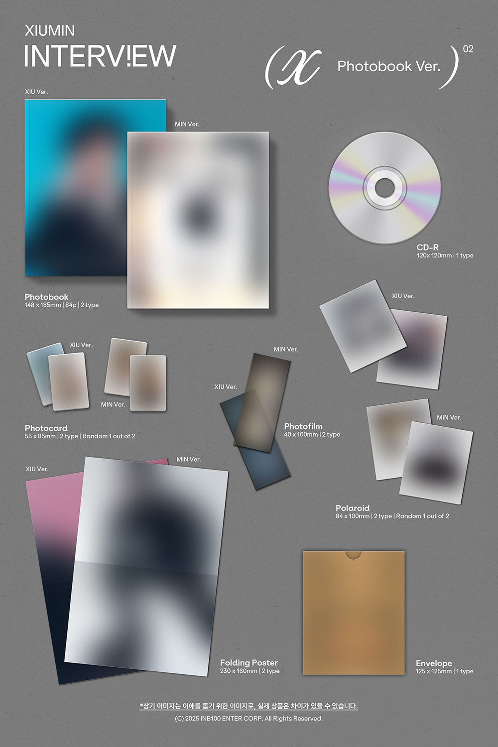 XIUMIN - Interview X (Photobook Ver.)