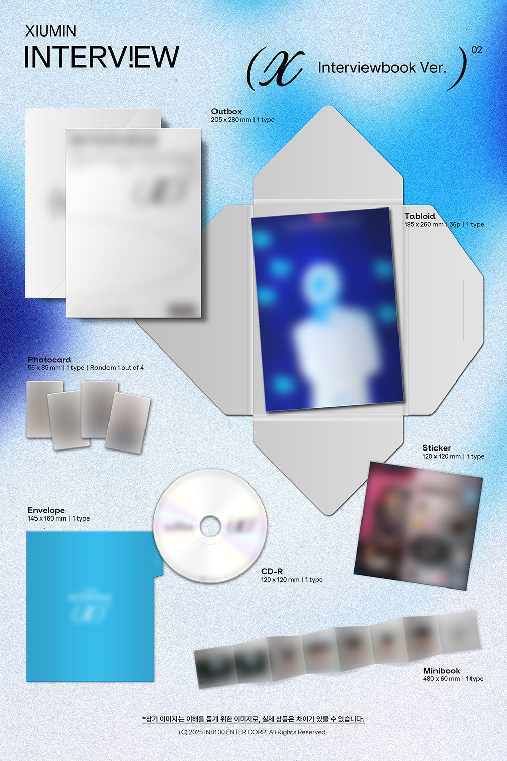 XIUMIN - Interview X (Interviewbook Ver.)