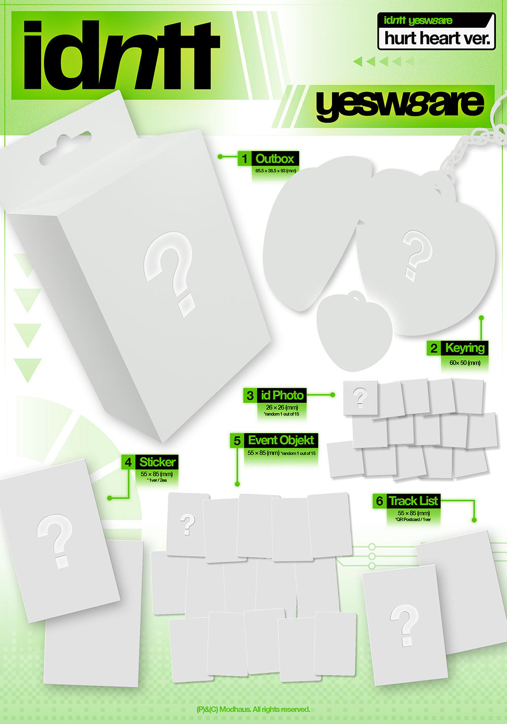 IDNTT - 2nd Mini Album ‘yesweare’ (hurt heart ver.)