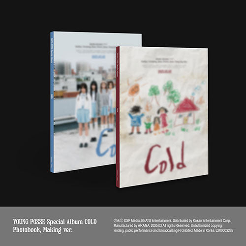 [SALE] YOUNG POSSE - Special Album ‘COLD’