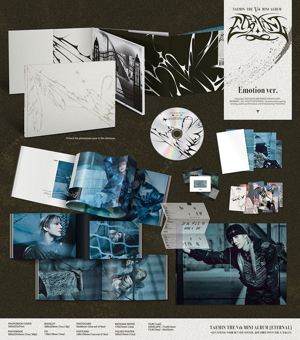 TAEMIN - 5th Mini Album ETERNAL (Emotion/Motion)