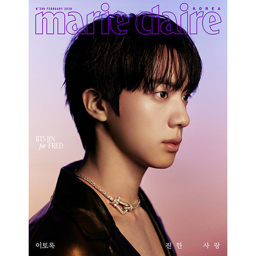[PRE-ORDER] JIN (BTS) - MARIE CLAIRE KOREA February 2026 Issue