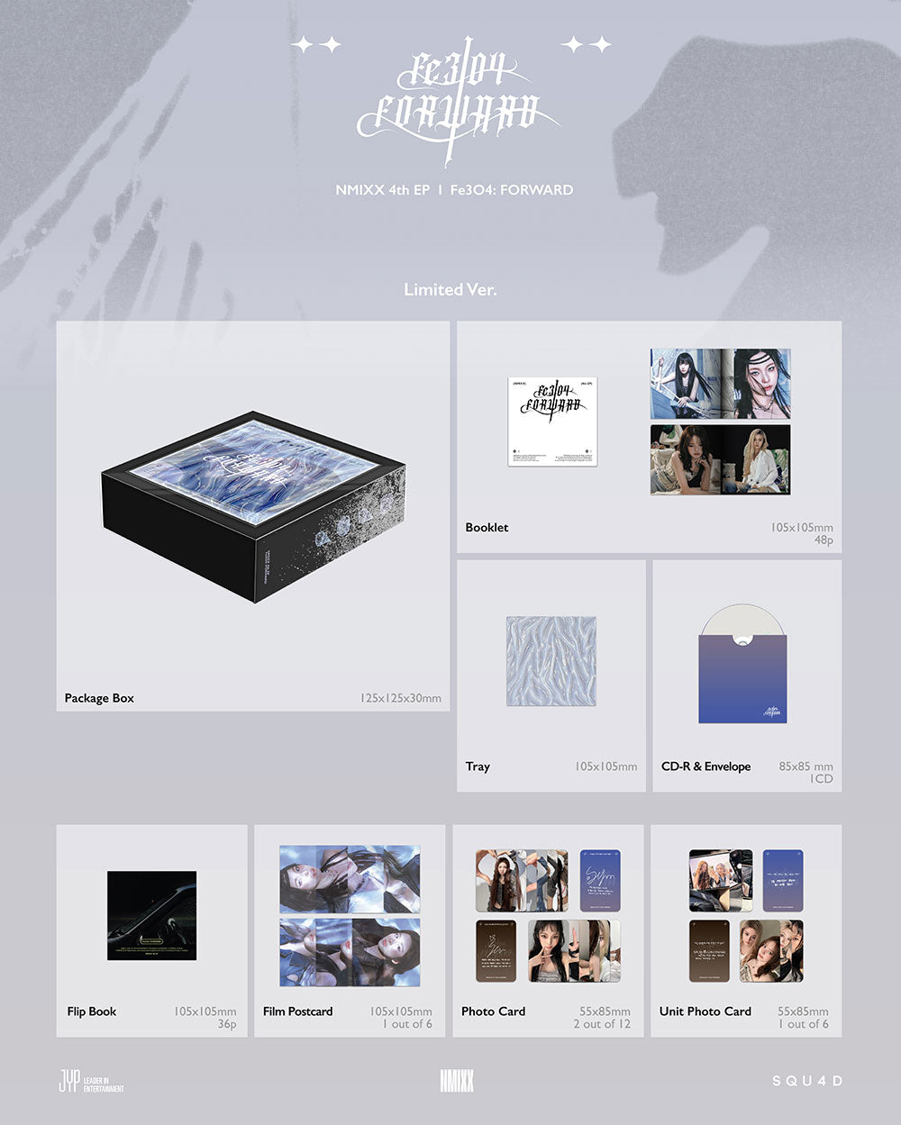 NMIXX - 4th EP 'Fe3O4: FORWARD' (LIMITED Ver)