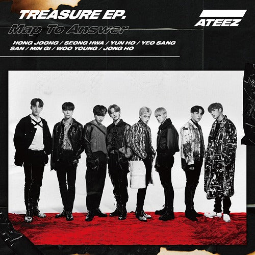 ATEEZ - TREASURE EP: Map To Answer (Japan/ Type A)