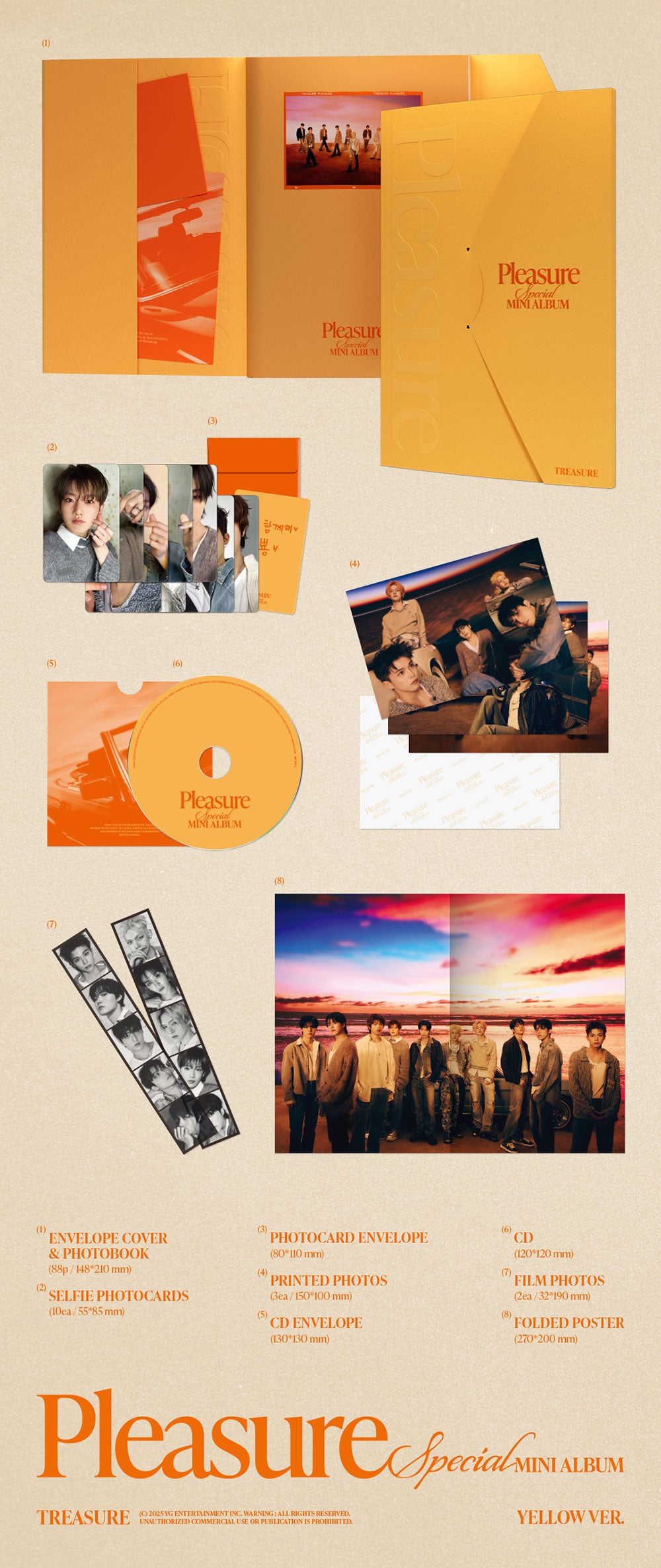 TREASURE - Special Mini Album 'Pleasure'
