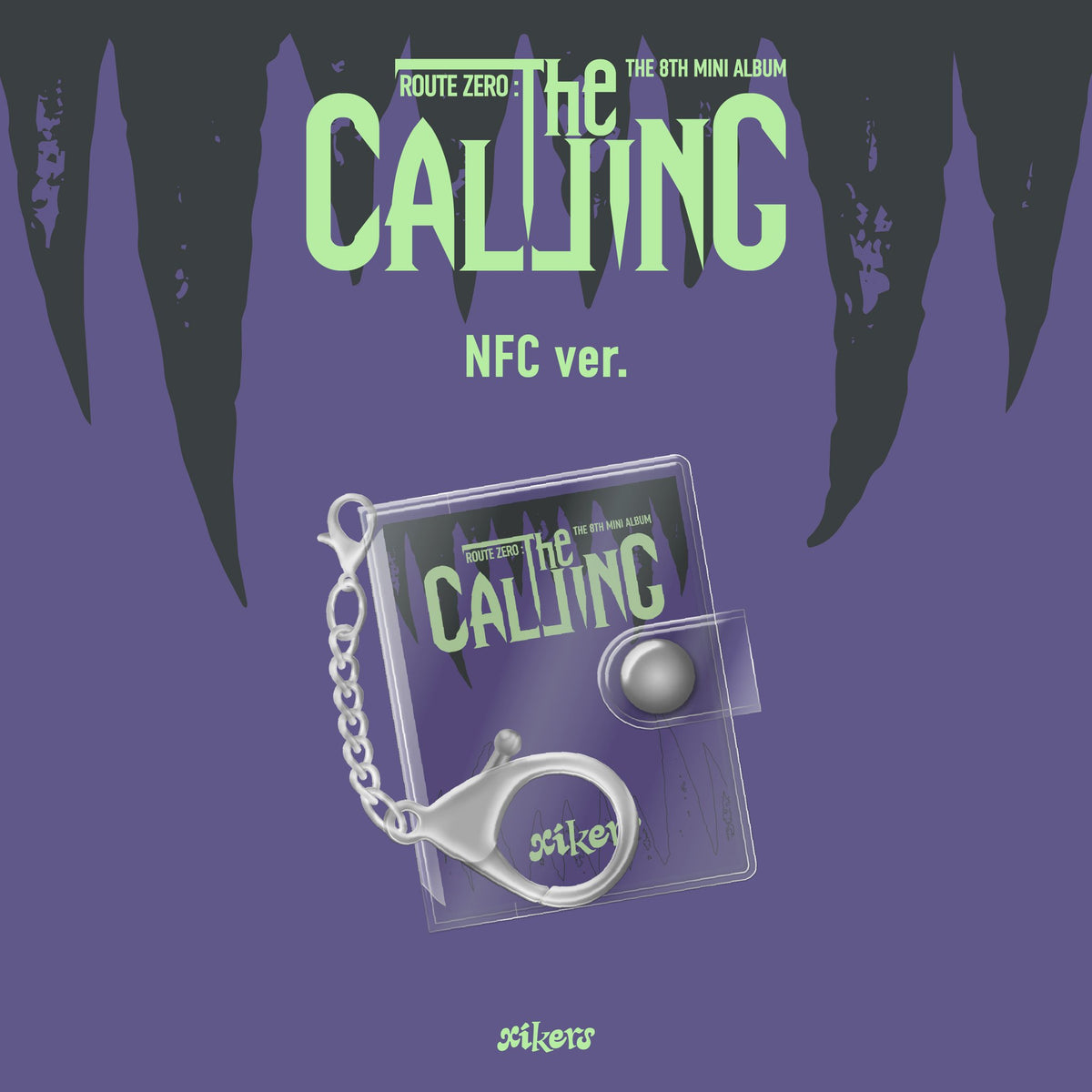[PRE-ORDER] XIKERS - 8th Mini Album ‘ROUTE ZERO: THE CALLING’ (NFC Ver.)