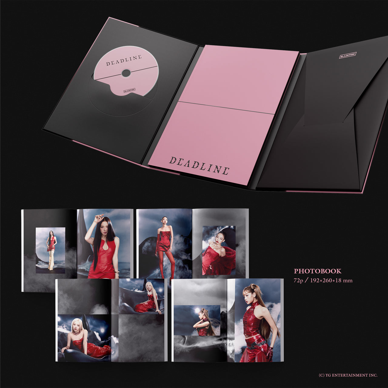 BLACKPINK - 3rd Mini ALBUM 'DEADLINE' (Photobook ver)