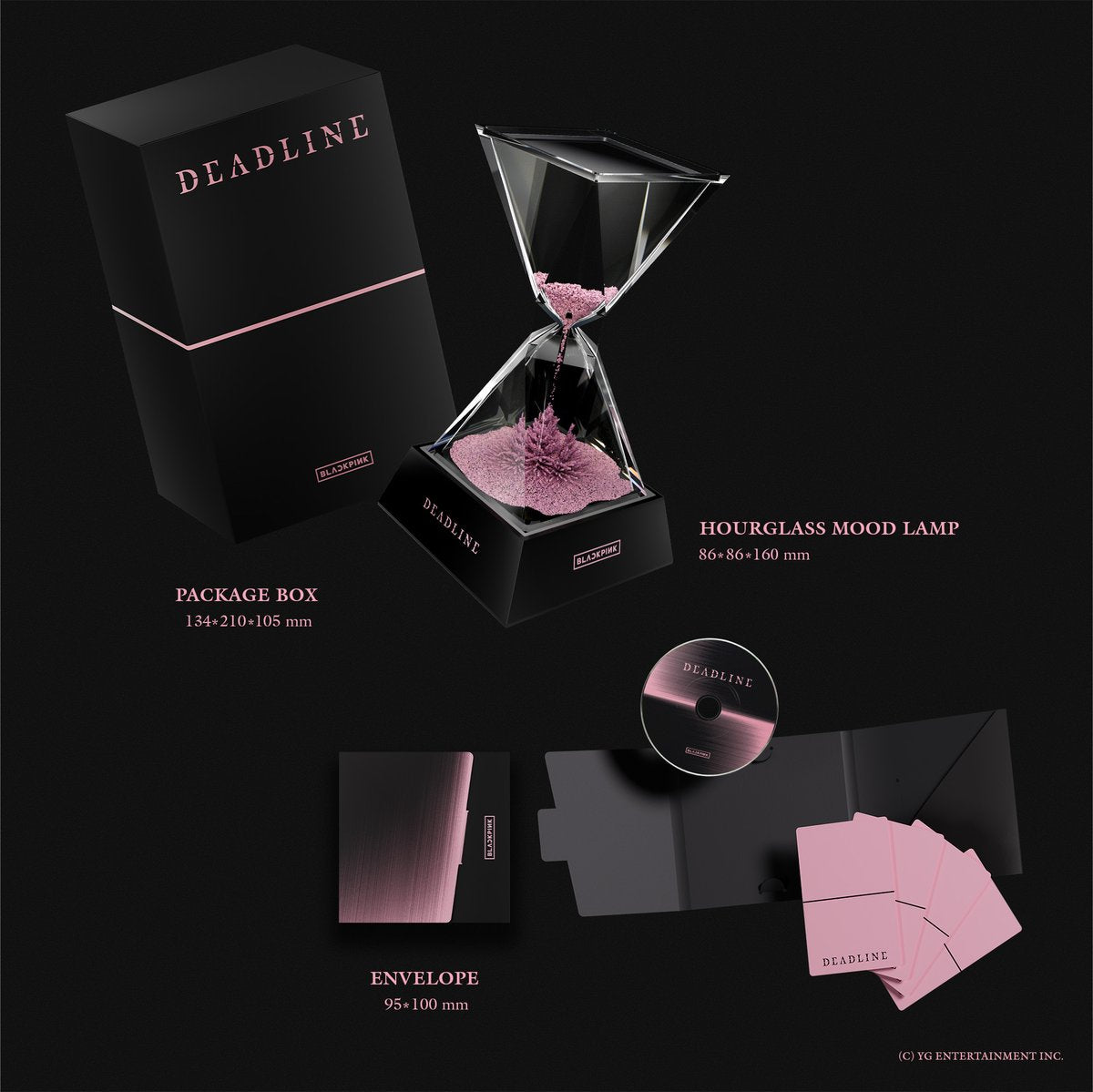 BLACKPINK - 3rd Mini ALBUM 'DEADLINE' (MOOD LIGHT ver)