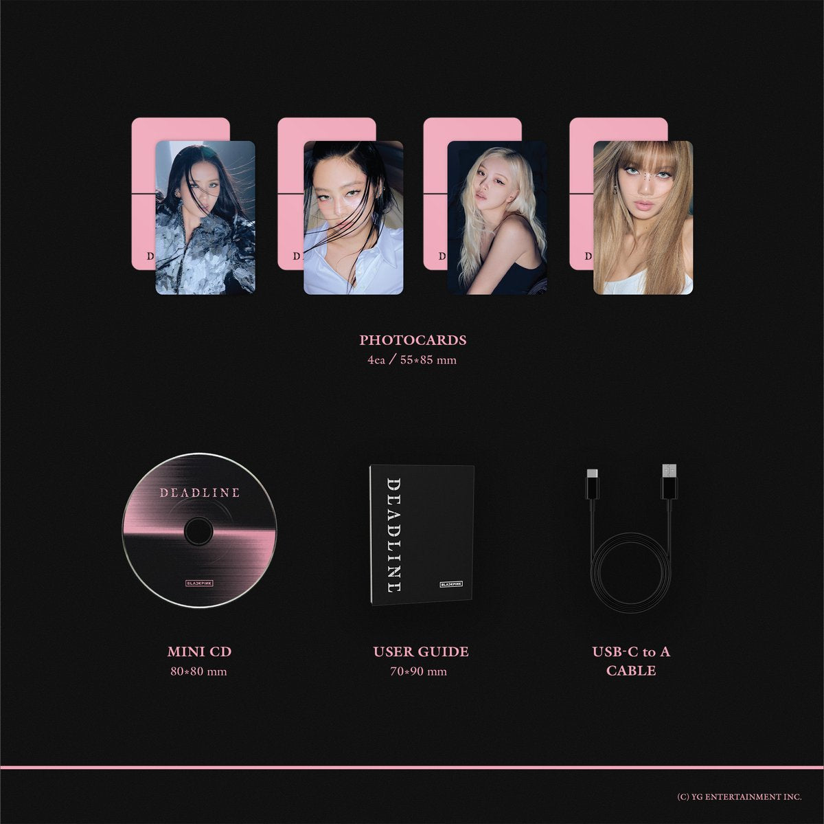 BLACKPINK - 3rd Mini ALBUM 'DEADLINE' (MOOD LIGHT ver)