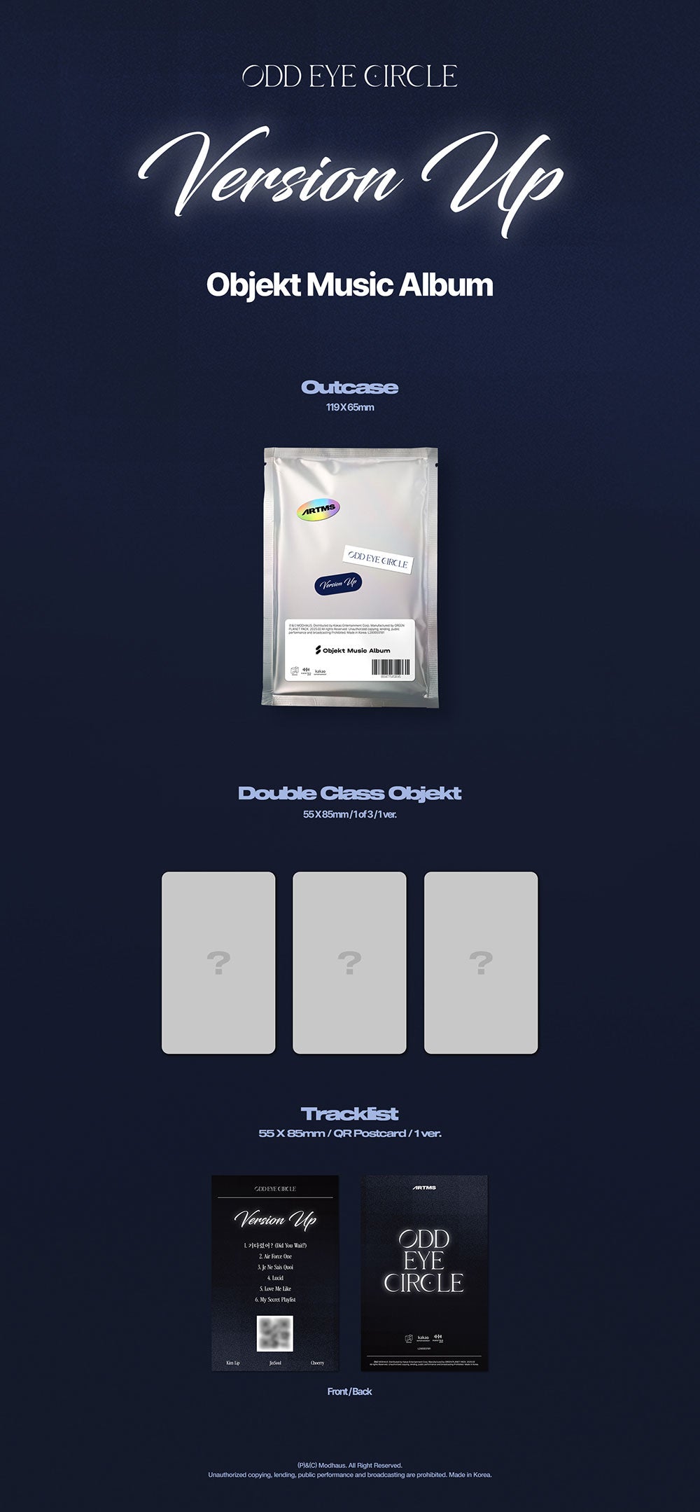 ODD EYE CIRCLE (ARTMS) - VERSION UP (Objekt Music Ver)