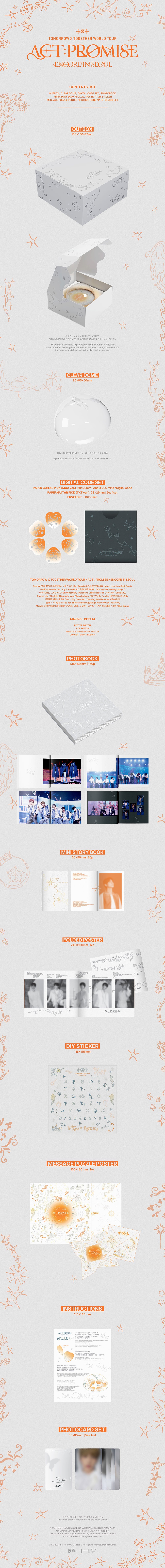 TXT (TOMORROW X TOGETHER) - WORLD TOUR ‘ACT: PROMISE’ Encore In Seoul