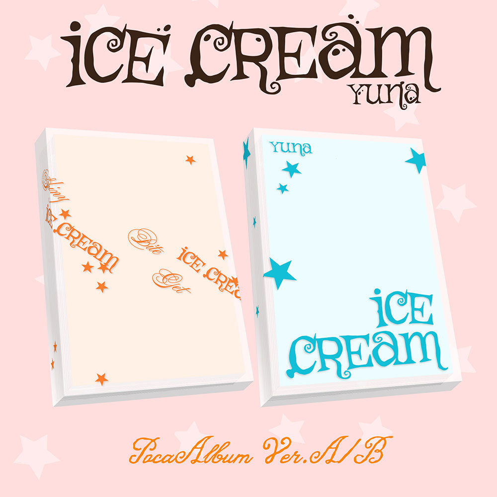 [PRE-ORDER] YUNA (ITZY) - [Ice Cream] POCAALBUM A / B Ver.