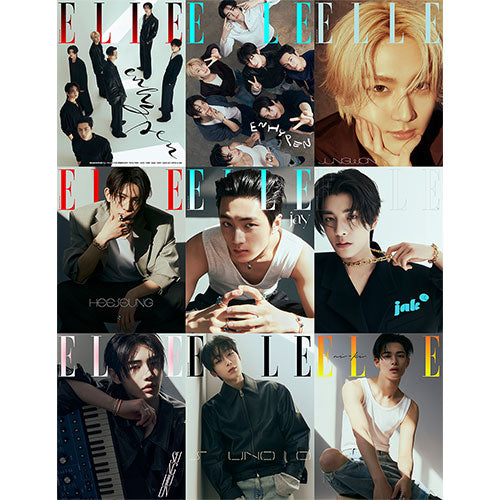 ENHYPEN - ELLE MAGAZINE April 2025 Issue