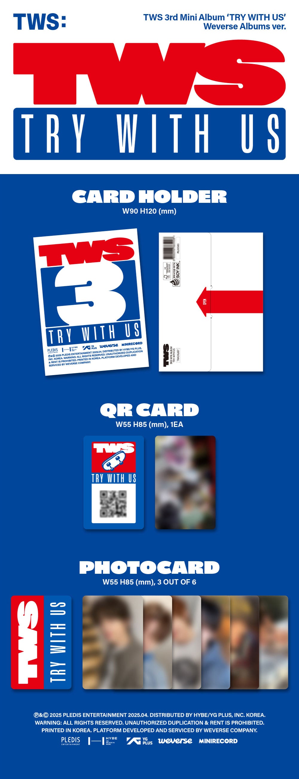 TWS - 3rd Mini Album ‘Try With Us’ (Weverse)