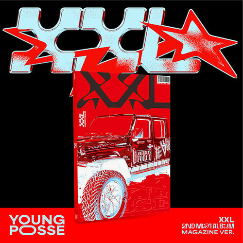 [SALE] YOUNG POSSE - 2nd EP XXL (Magazine Version)