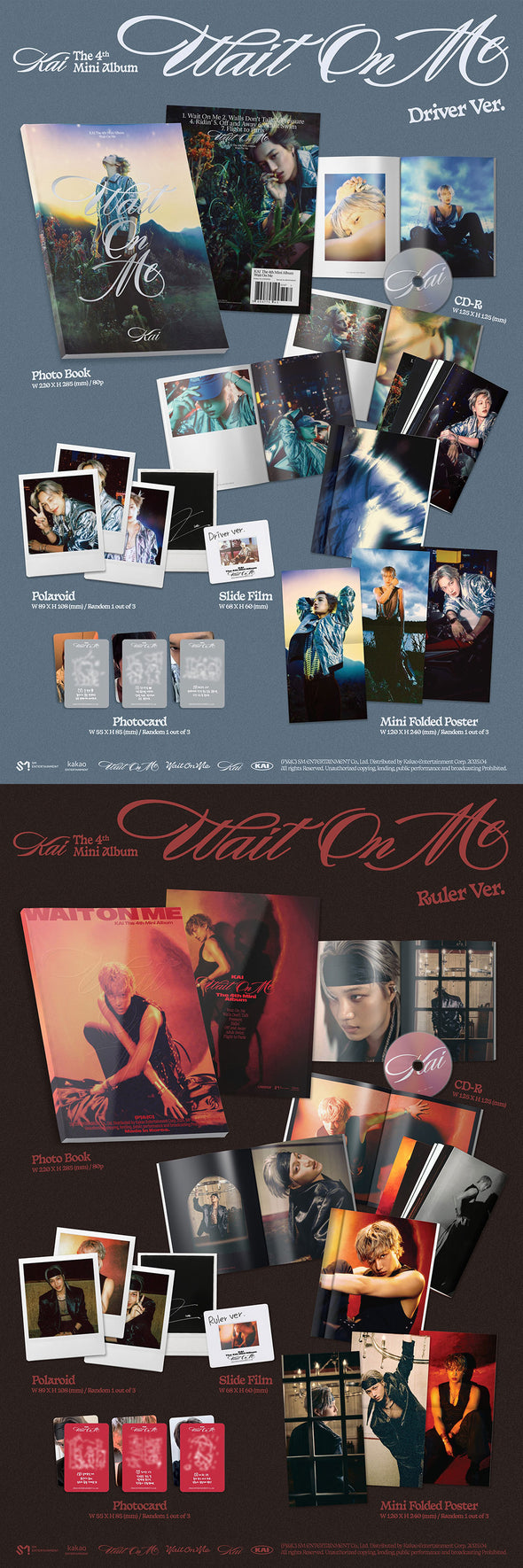 [PRE-ORDER] KAI - 4th Mini Album ‘Wait On Me’ (Photo Book Ver.)