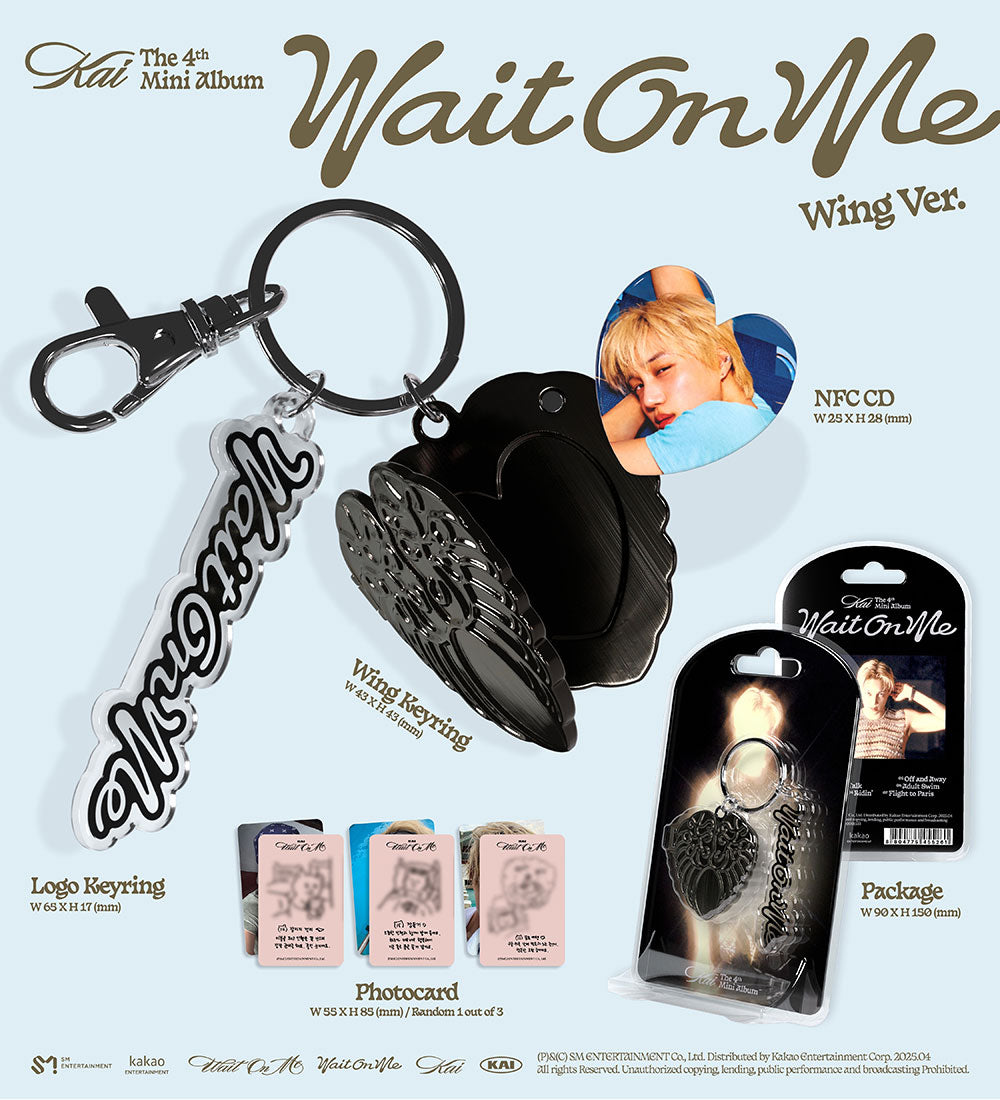 KAI - 4TH Mini Album ‘Wait On Me’ (Wing Ver. Smart Album)