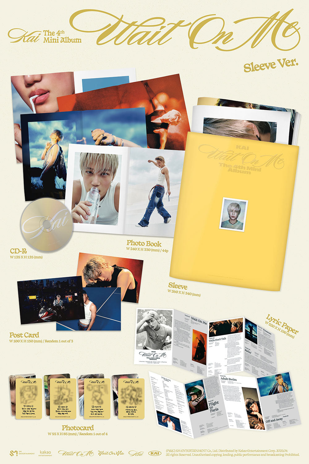 KAI - 4th Mini Album ‘Wait On Me’ (Sleeve Ver.)