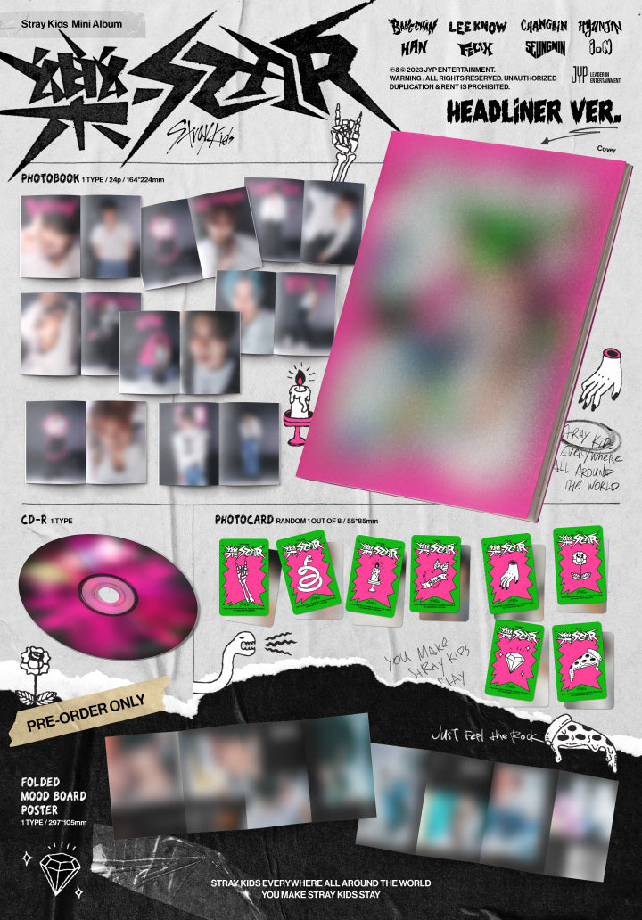 STRAY KIDS - New Album 樂STAR ROCKSTAR (Headliner)
