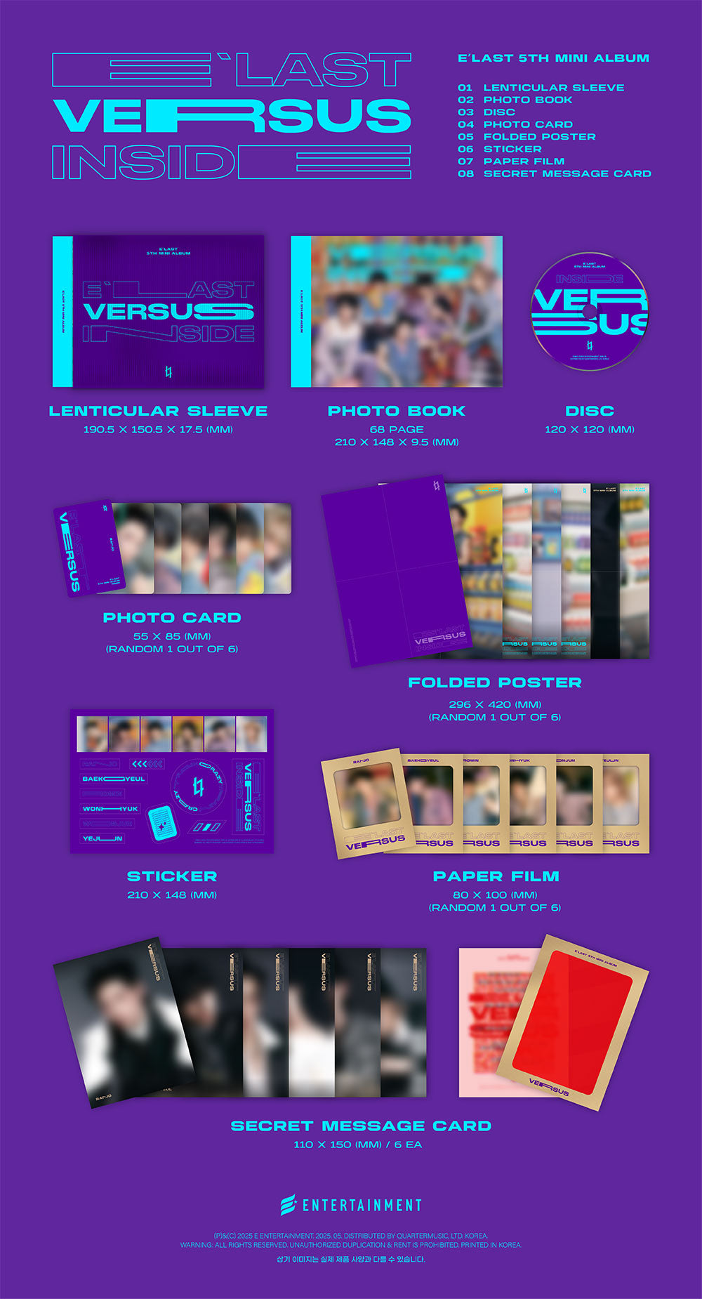 E‘LAST - 5th Mini Album ‘VERSUS’