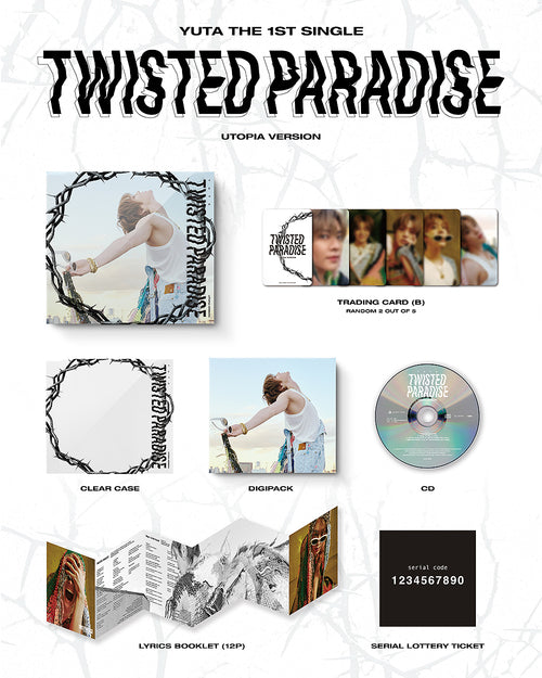 悠太 ユウタ twisted paradise パネル 当選 イリチル TWISTED PARADISE＜通常盤＞/YUTA (NCT 127)